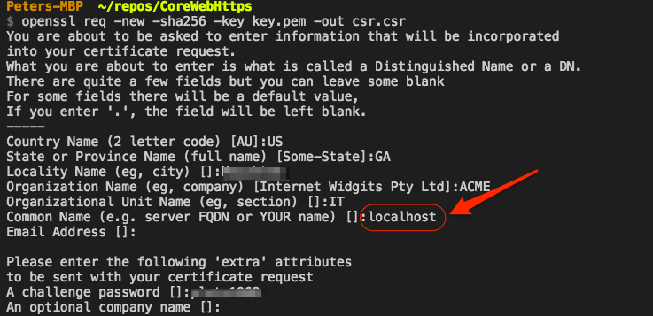 openssl for mac