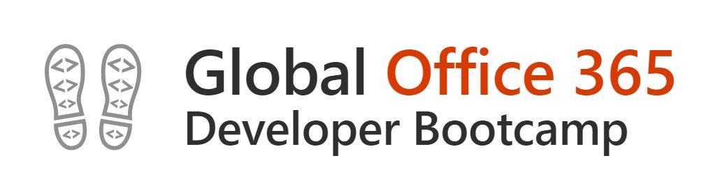 Global Office 365 Developer Bootcamp